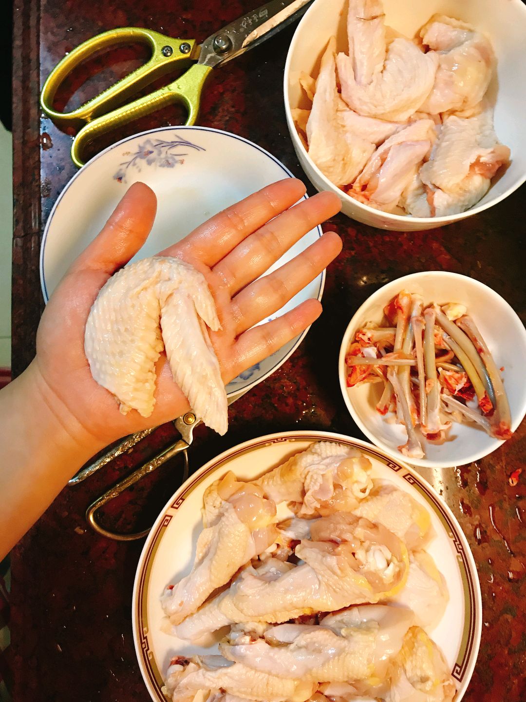 deboned chicken wings 