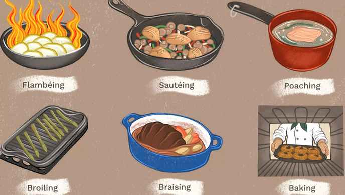 13 cooking methods